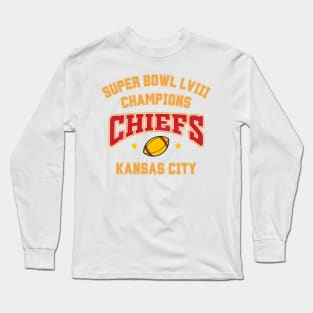 the chiefs champions lviii Long Sleeve T-Shirt